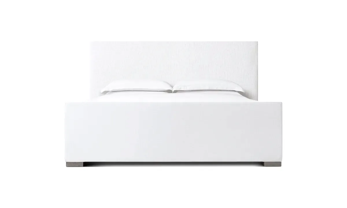 Modena Panel Platform Bed with Footboard bed