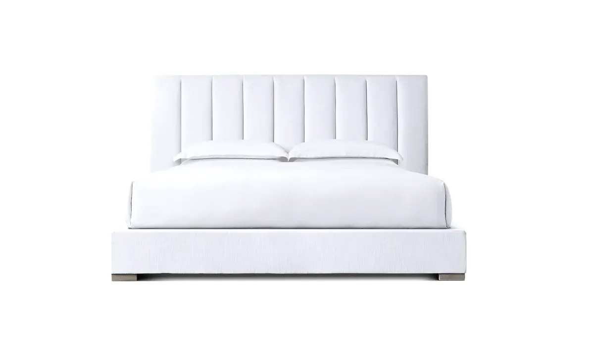 Modena Vertical Channel Panel Platform Bed bed