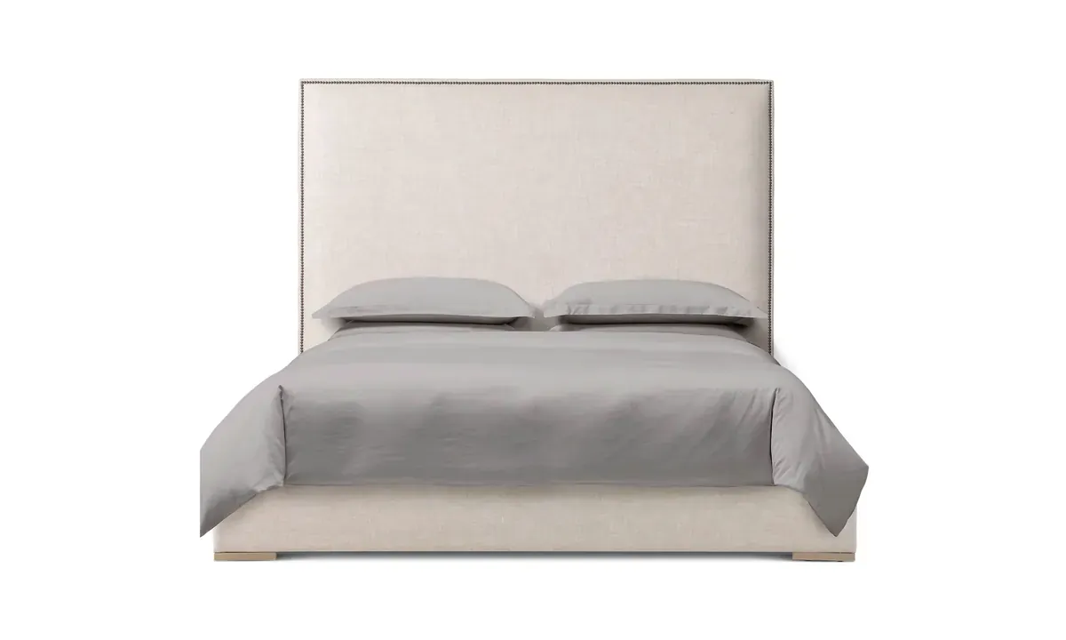 York Panel Bed with Nailheads bed