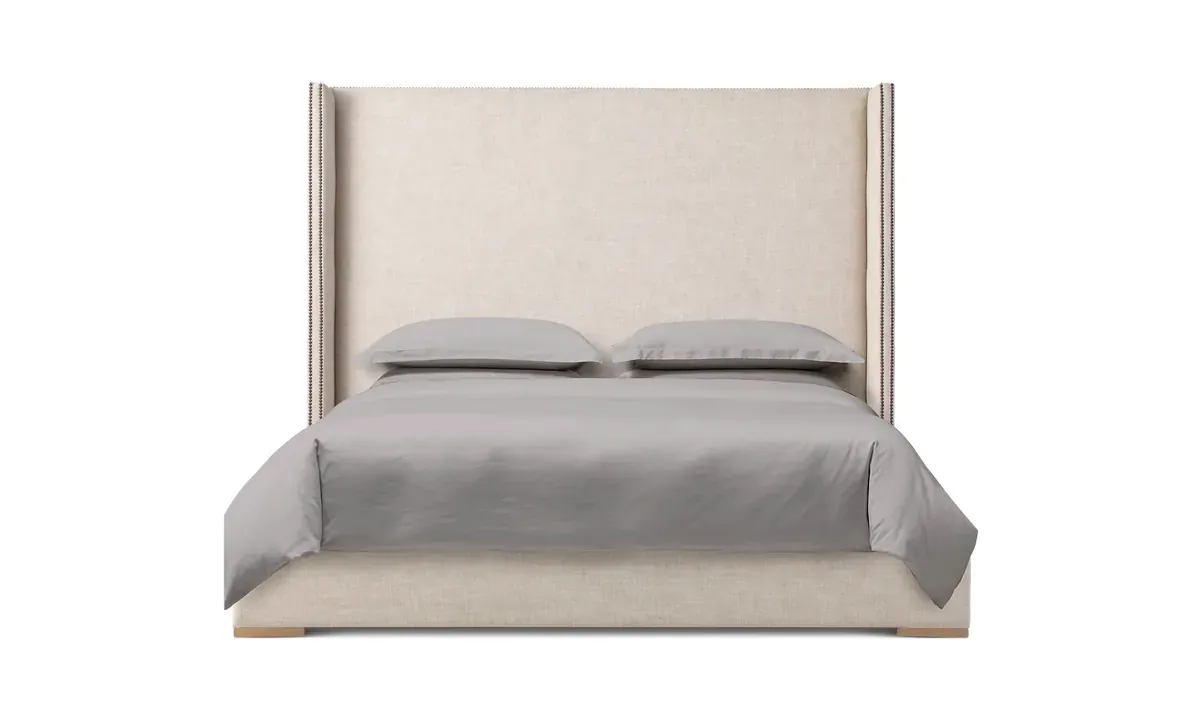 York Shelter Bed with Nailheads bed